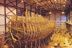 लकड़ी के जहाज कैसे बनाये जाते हैं