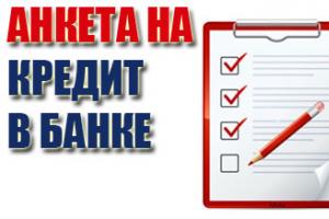 ऋण प्राप्त करने के लिए Sberbank आवेदन पत्र कैसे भरें Sberbank में एक व्यक्तिगत उद्यमी ऋण के लिए आवेदन पत्र